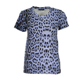 Azzurro Cotton Women T-Shirt