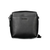 "Nero Poliuretano Men Shoulder Bag"