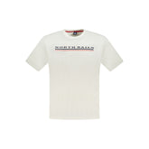 White Cotton Mens T-Shirt