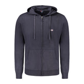 Grigio Poliammide Men Cardigan