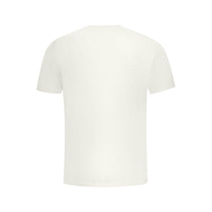 White Cotton Men's T-Shirt