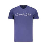 Blu Cotton Men T-Shirt