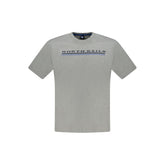 تي شيرت رجالي من القطن باللون الرمادي