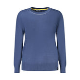 Blue Viscose Women's Sweater