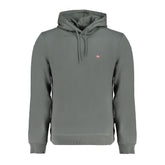 Green Cotton Men Sweater