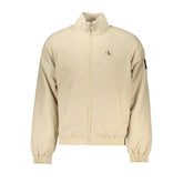 Beige Polyamide Men Jacket
