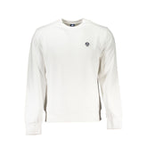 White Cotton Men Sweatshirt