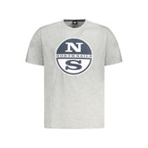 Grigio Cotton Mens T-Shirt