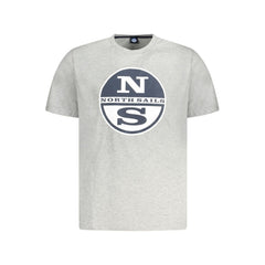 Grigio Cotton Mens T-Shirt