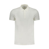 White Cotton Mens Polo Shirt