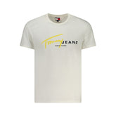White Cotton Men's T-Shirt