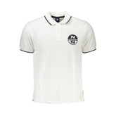White Cotton Men's Polo Shirt