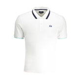 White Cotton Men's Polo Shirt