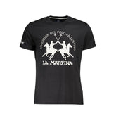 Black Cotton Men's T-Shirt