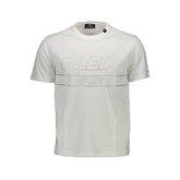 White Cotton Men's T-Shirt