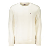 White Cotton Men's Sweater