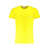 Yellow Cotton Men's T-Shirt