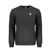 Black Cotton Men's Sweatshirt