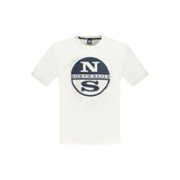 White Cotton Men's T-Shirt