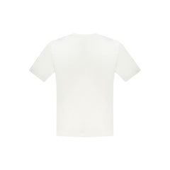 White Cotton Men's T-Shirt