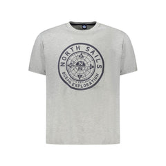 Grigio Cotton Mens T-Shirt