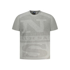 Grigio Cotton Mens T-Shirt