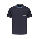 Blue Cotton T-Shirt