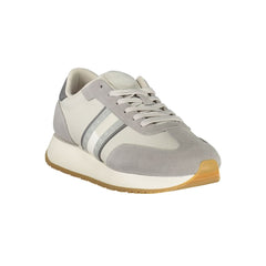 Grigio Polyurethane Men Sneaker
