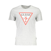Grigio Cotton Men T-Shirt