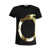 Black Cotton Men's T-Shirt