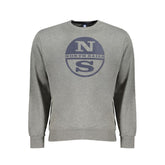 Grigio Cotton Men Sweatshirt