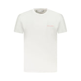 White Cotton Men's T-Shirt