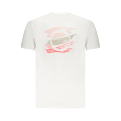 White Cotton Men's T-Shirt
