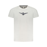 White Cotton Men's T-Shirt