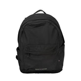 Black Polyester Men's Backpack