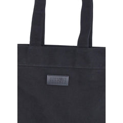 Black Cotton Shoulder Bag