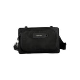 Black Polyester Men's Shoulder Bag