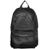 Black Polyester Backpack