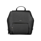 Black Polyester Backpack