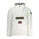 White Polyamide Men Jacket