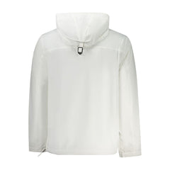 White Polyamide Men Jacket