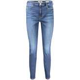 Blu Cotton Women Jeans