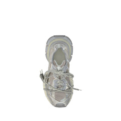 حذاء رياضي رمادي من البولي إيثيلين