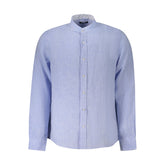 Azzurro Linen Men Shirt