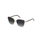 Gold Metal Women Sunglass