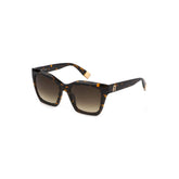 Brown Acetate Women Sunglass