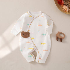 Newborn Jumpsuit Baby Butterfly Clothes Boneless Romper