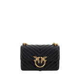 Black Calf Leather Bos Taurus Shoulder Bag