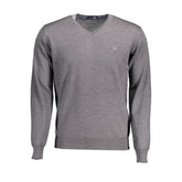 Grigio Lana Uomo Maglia
