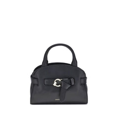 Black Calf Leather Bos Taurus Handbag